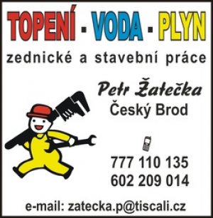 TOPENÍ - VODA - PLYN - Petr Žatečka