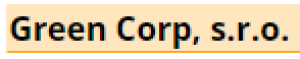 Green Corp, s.r.o.